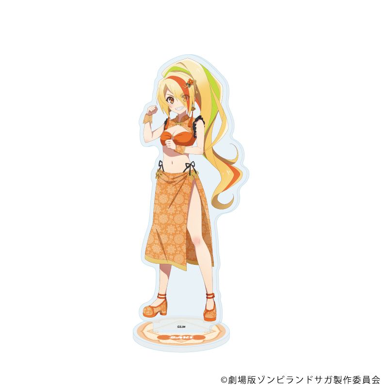 アクリルスタンド「劇場版『ゾンビランドサガ ゆめぎんがパラダイス』」09/二階堂サキ チャイナ水着ver.(描き下ろしイラスト)