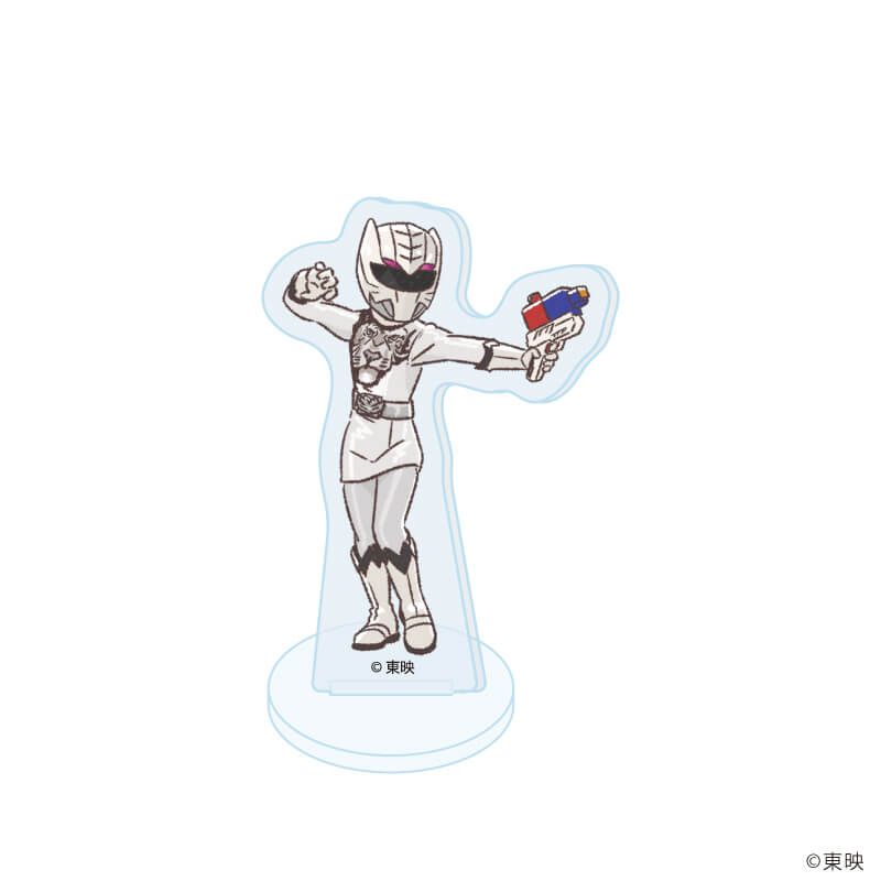 アクリルぷちスタンド「動物戦隊ジュウオウジャー」01/コンプリートセット(全6種)(グラフアートイラスト)