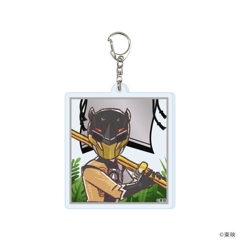 アクリルキーホルダー「動物戦隊ジュウオウジャー」01/コンプリートセット(全6種)(グラフアートイラスト)