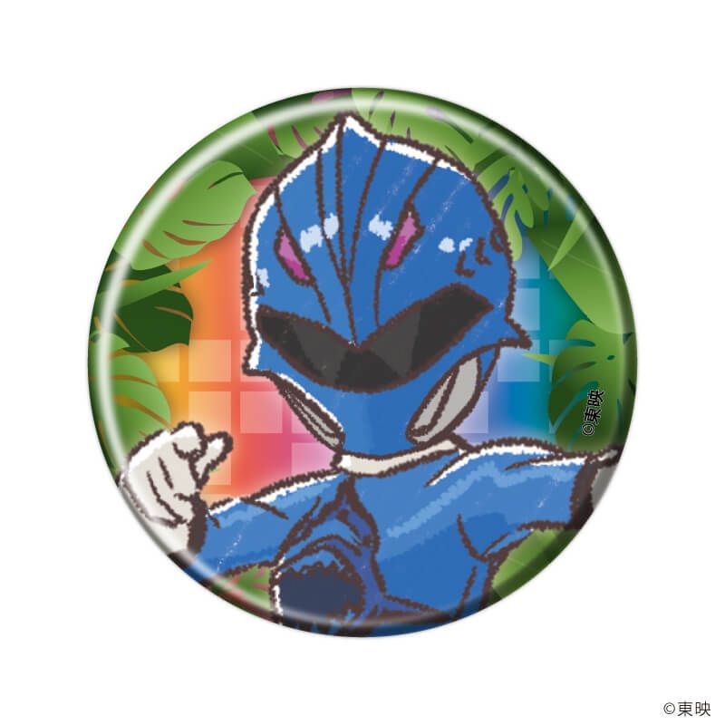缶バッジ「動物戦隊ジュウオウジャー」01/コンプリートセット(全6種)(グラフアートイラスト)