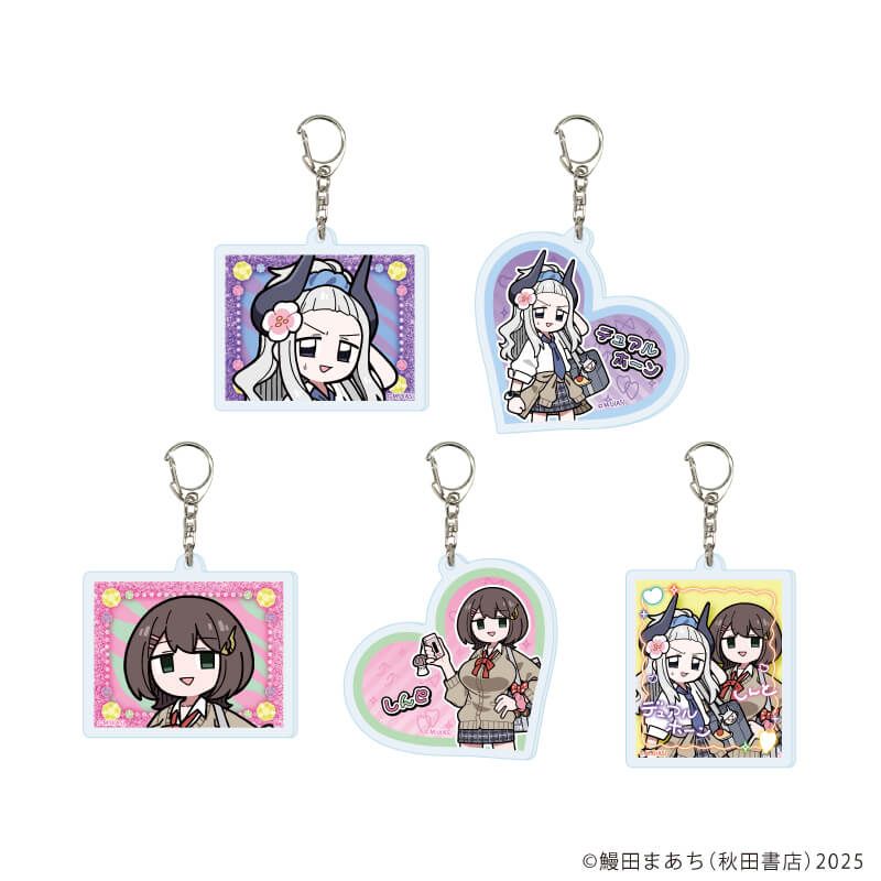 アクリルキーホルダー「秘密法人デスメイカー」01/平成ギャルver. コンプリートセット(全5種)(描き下ろしイラスト)