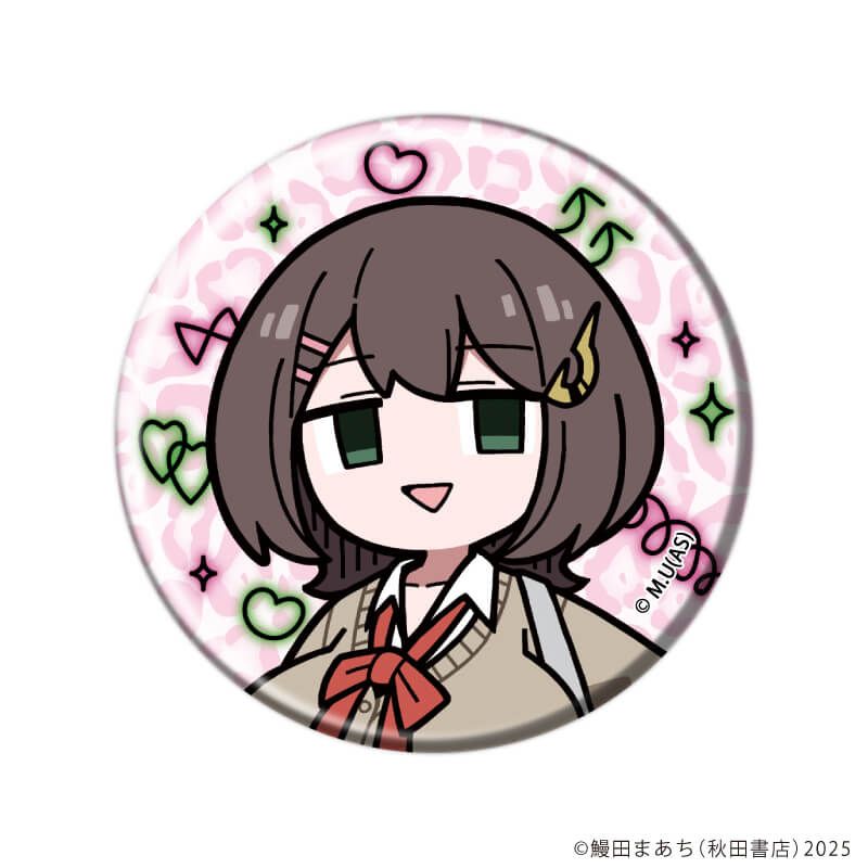 缶バッジ「秘密法人デスメイカー」01/平成ギャルver. ブラインド(5種)(描き下ろしイラスト)