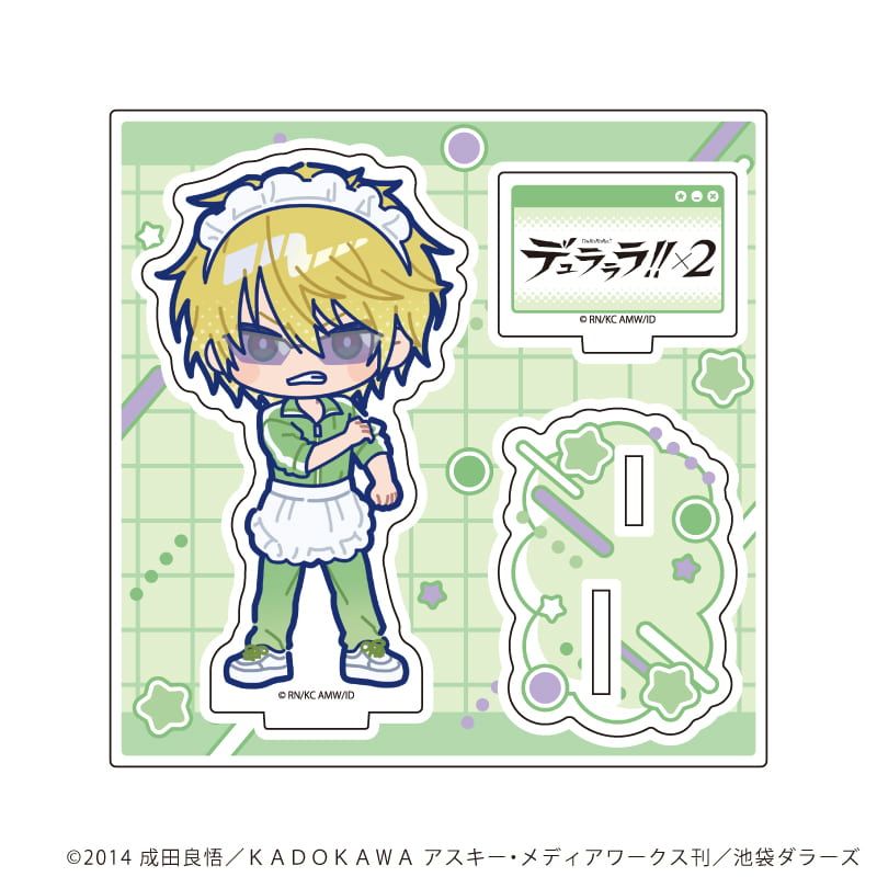 アクリルスタンドプレート「デュラララ!!×２」12/平和島静雄 ジャージメイドver.(POP Artイラスト)