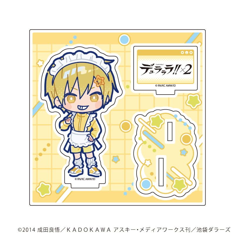 アクリルスタンドプレート「デュラララ!!×２」09/紀田正臣 ジャージメイドver.(POP Artイラスト)