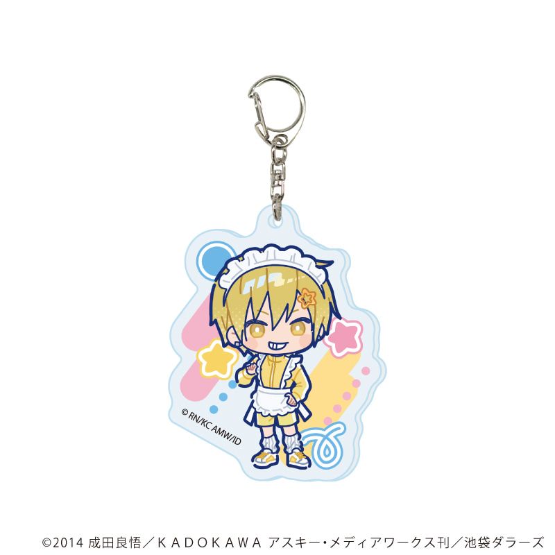 アクリルキーホルダー「デュラララ!!×２」11/ジャージメイドver. コンプリートセット(全6種)(POP Artイラスト)