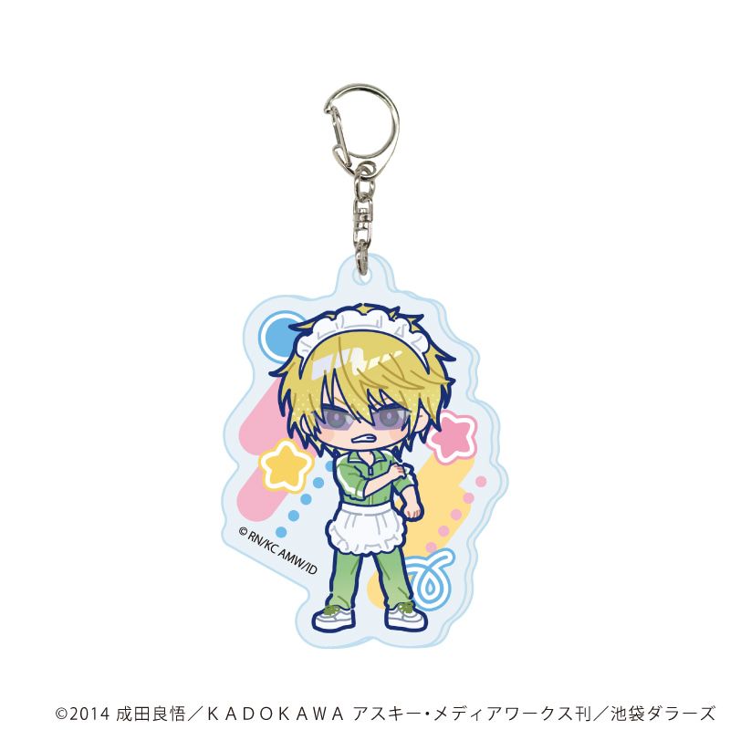 アクリルキーホルダー「デュラララ!!×２」11/ジャージメイドver. コンプリートセット(全6種)(POP Artイラスト)