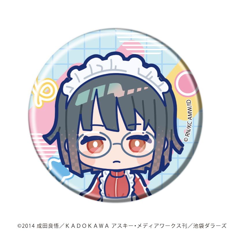 缶バッジ「デュラララ!!×２」19/ジャージメイドver. コンプリートセット(全6種)(POP Artイラスト)