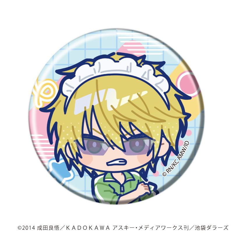 缶バッジ「デュラララ!!×２」19/ジャージメイドver. ブラインド(6種)(POP Artイラスト)