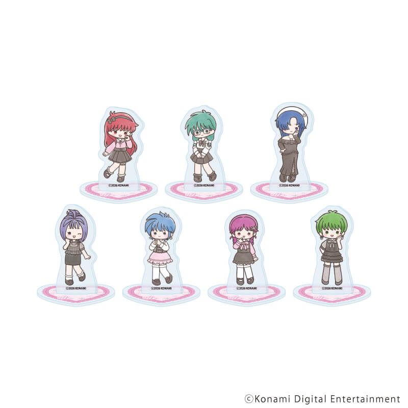アクリルぷちスタンド「ときめきメモリアル」01/ダークガーリーver. コンプリートセット(全7種)(グラフアートイラスト)
