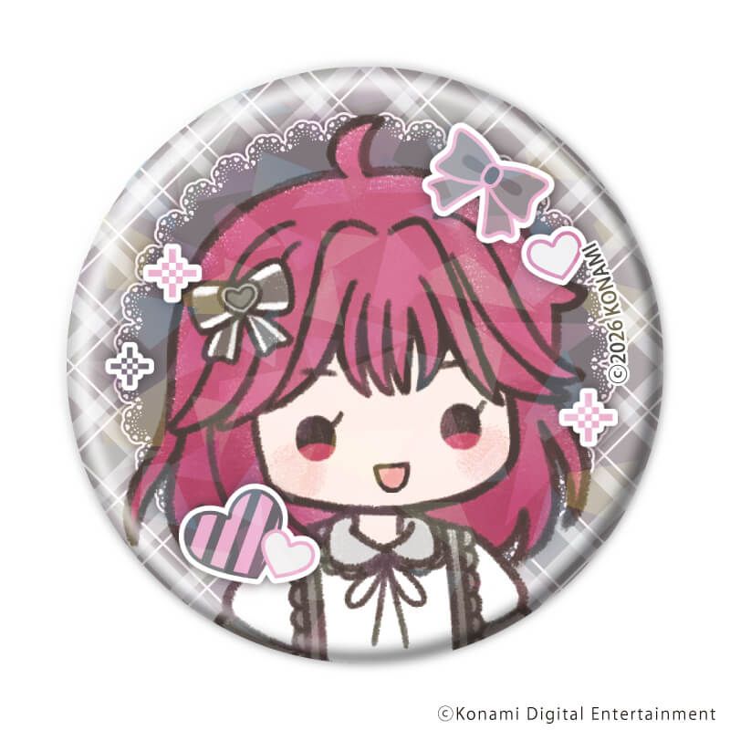 ホログラム缶バッジ(57mm)「ときめきメモリアル」02/ダークガーリーver. コンプリートセット(全7種)(グラフアートイラスト)