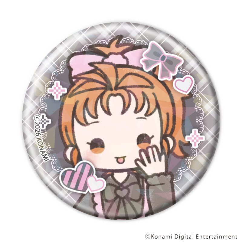 ホログラム缶バッジ(57mm)「ときめきメモリアル」02/ダークガーリーver. コンプリートセット(全7種)(グラフアートイラスト)