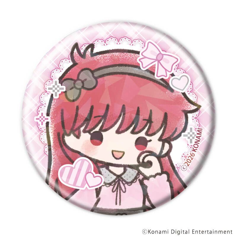 ホログラム缶バッジ(57mm)「ときめきメモリアル」01/ダークガーリーver. コンプリートセット(全7種)(グラフアートイラスト)