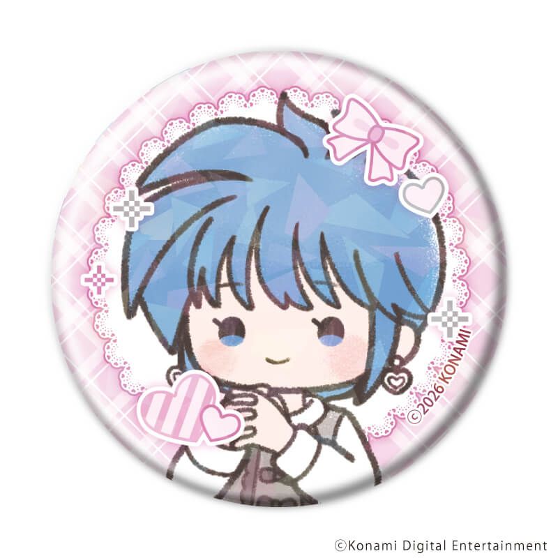 ホログラム缶バッジ(57mm)「ときめきメモリアル」01/ダークガーリーver. コンプリートセット(全7種)(グラフアートイラスト)