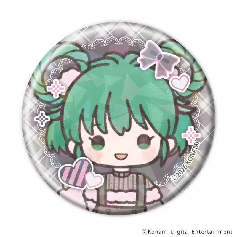 ホログラム缶バッジ(57mm)「ときめきメモリアル」02/ダークガーリーver. ブラインド(7種)(グラフアートイラスト)