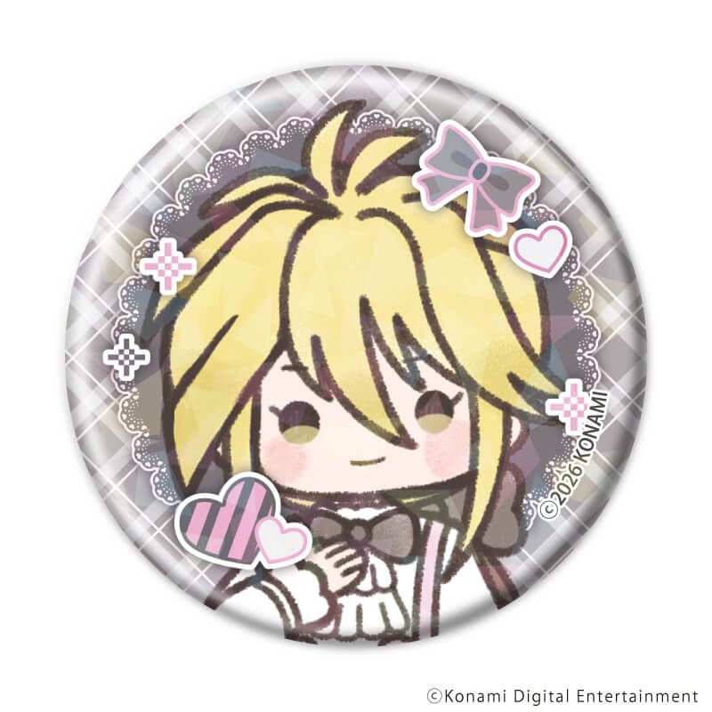 ホログラム缶バッジ(57mm)「ときめきメモリアル」02/ダークガーリーver. ブラインド(7種)(グラフアートイラスト)