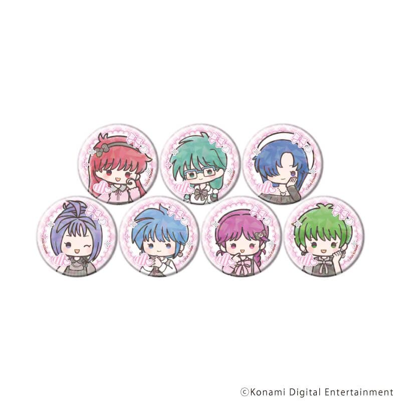 ホログラム缶バッジ(57mm)「ときめきメモリアル」01/ダークガーリーver. ブラインド(7種)(グラフアートイラスト)