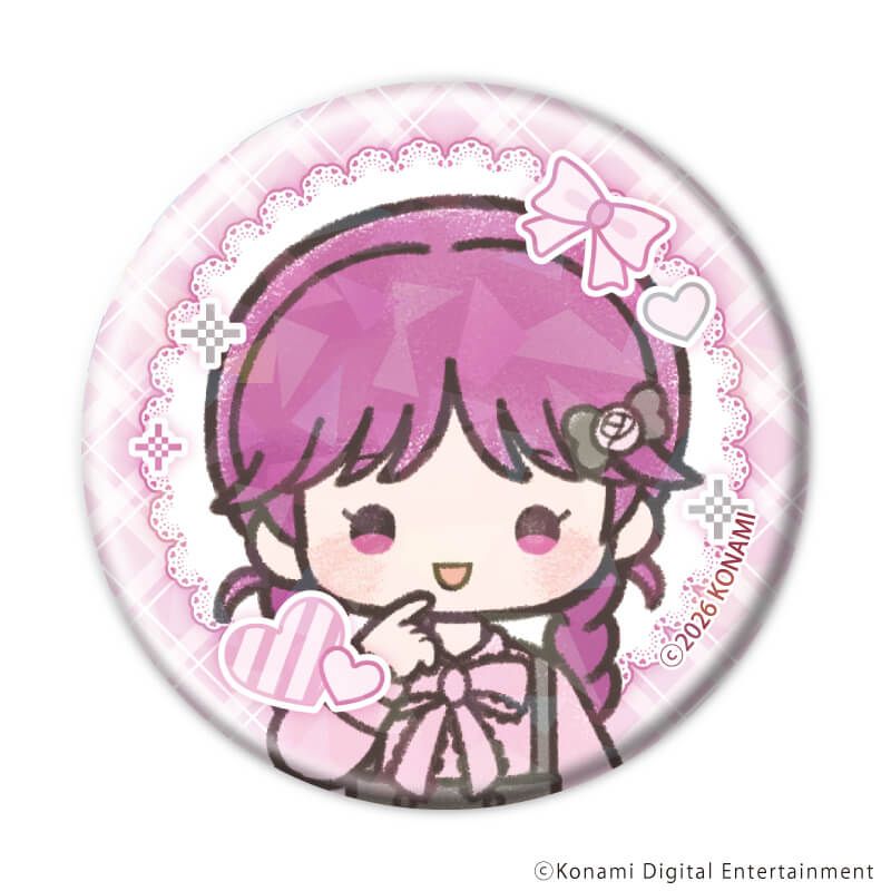 ホログラム缶バッジ(57mm)「ときめきメモリアル」01/ダークガーリーver. ブラインド(7種)(グラフアートイラスト)