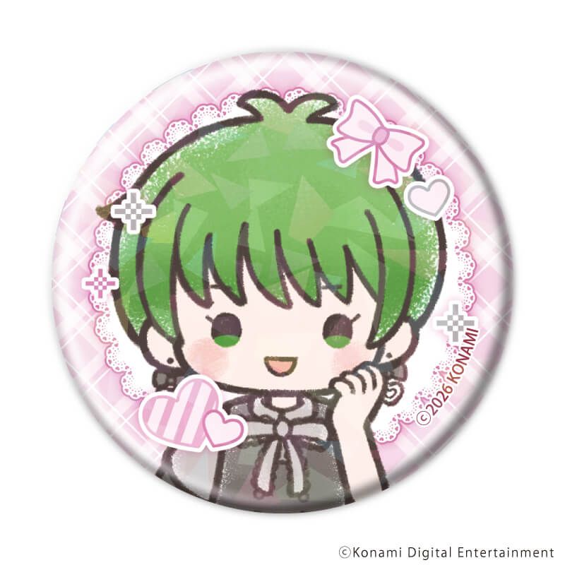 ホログラム缶バッジ(57mm)「ときめきメモリアル」01/ダークガーリーver. ブラインド(7種)(グラフアートイラスト)