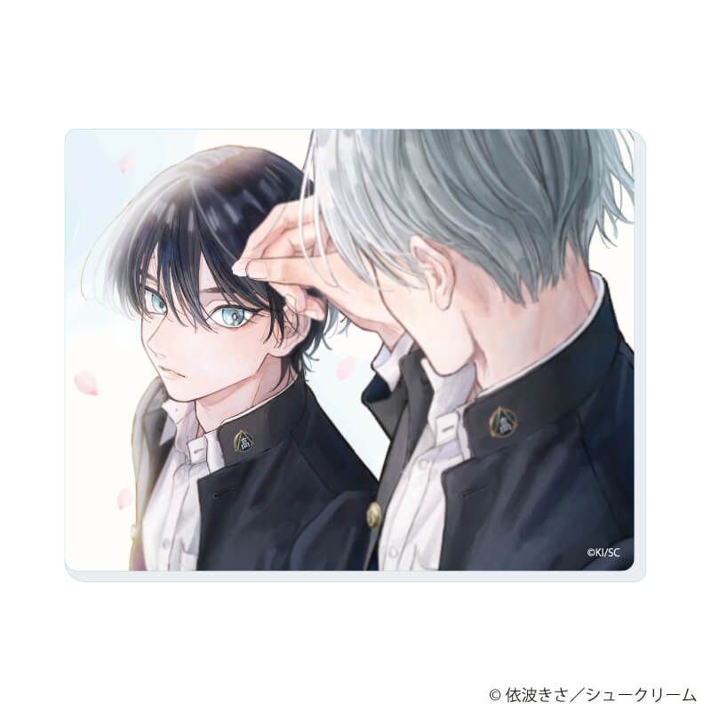 アクリルカード「春に凪ぐ青」01/コンプリートセット(全5種)(公式&描き下ろしイラスト)