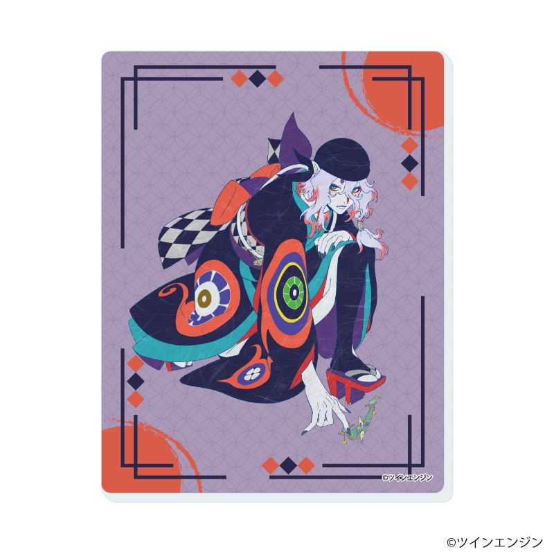 アクリルカード「劇場版モノノ怪 第三章 蛇神」01/コンプリートセット(全5種)(公式イラスト)