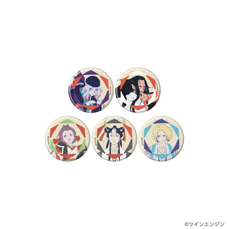 缶バッジ「劇場版モノノ怪 第三章 蛇神」02/コンプリートセット(全5種)(公式イラスト)