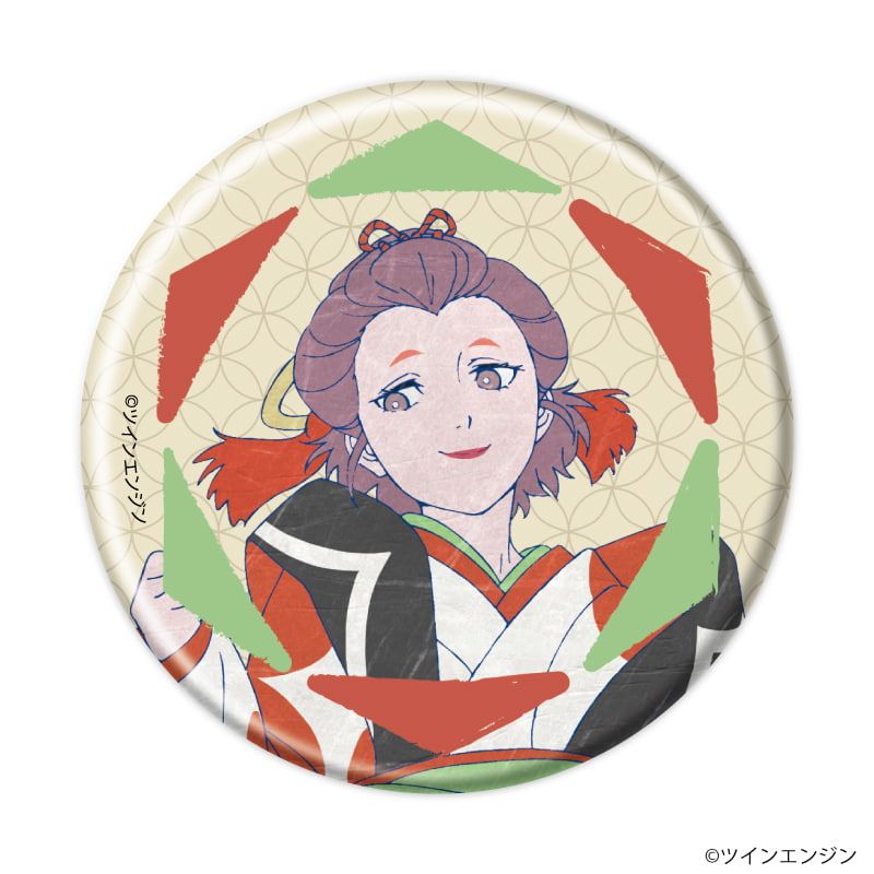 缶バッジ「劇場版モノノ怪 第三章 蛇神」02/コンプリートセット(全5種)(公式イラスト)
