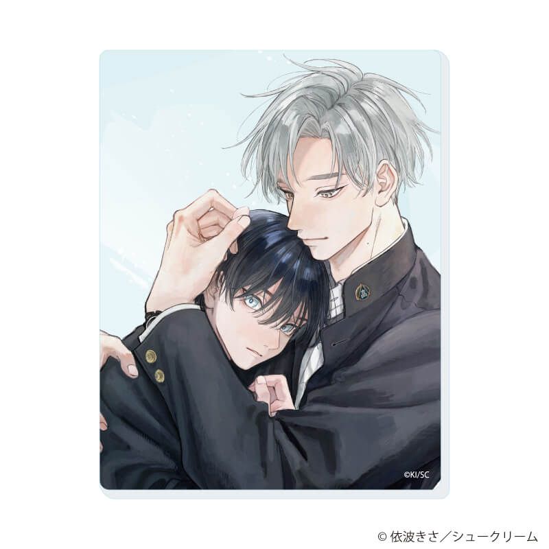 アクリルカード「春に凪ぐ青」01/ブラインド(5種)(公式&描き下ろしイラスト)