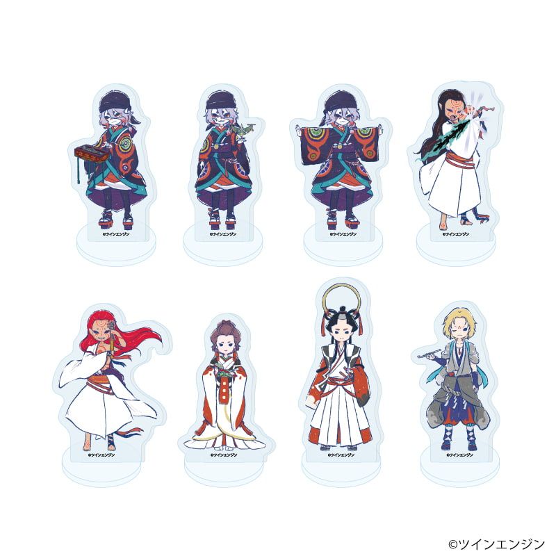 アクリルぷちスタンド「劇場版モノノ怪 第三章 蛇神」01/ブラインド(8種)(グラフアートイラスト)