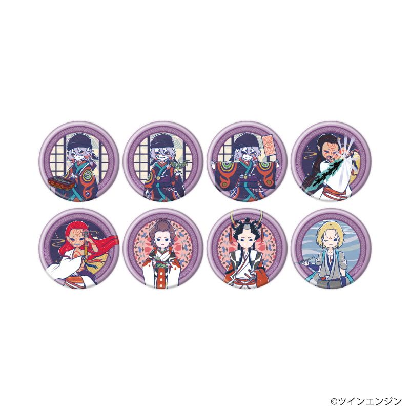 缶バッジ「劇場版モノノ怪 第三章 蛇神」03/ブラインド(8種)(グラフアートイラスト)