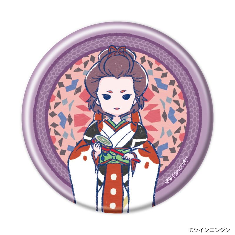 缶バッジ「劇場版モノノ怪 第三章 蛇神」03/ブラインド(8種)(グラフアートイラスト)