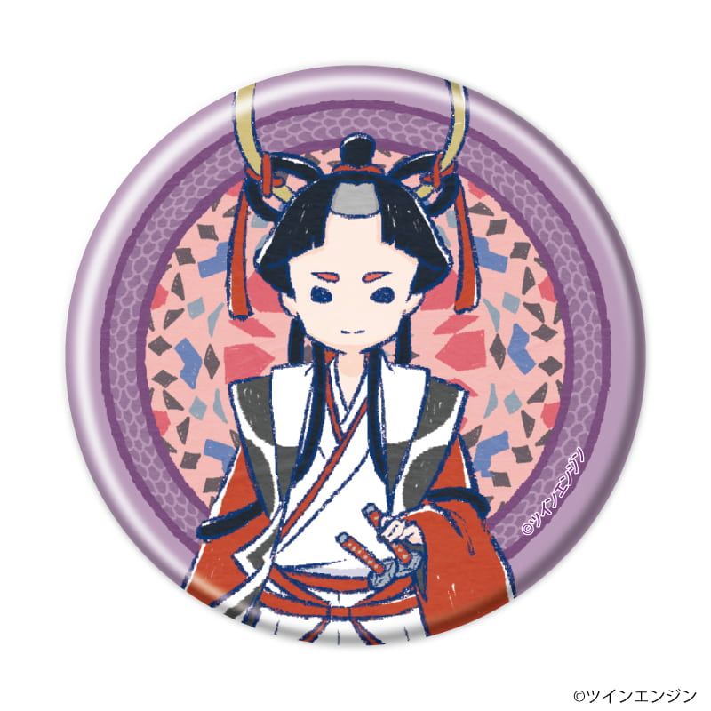 缶バッジ「劇場版モノノ怪 第三章 蛇神」03/ブラインド(8種)(グラフアートイラスト)
