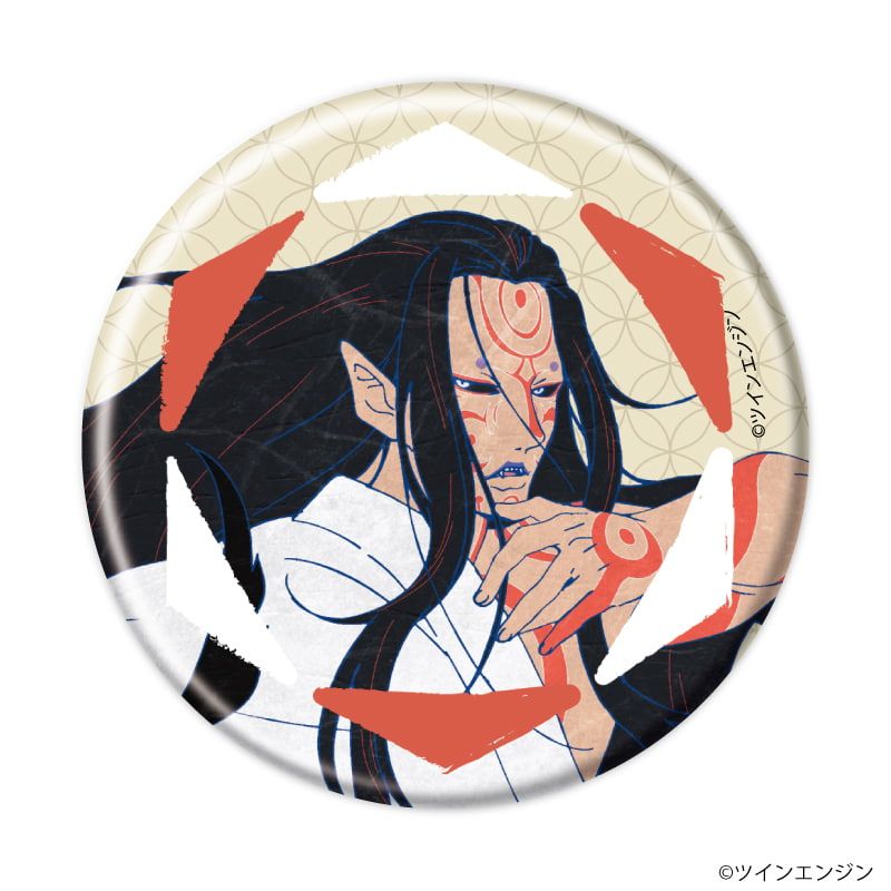 缶バッジ「劇場版モノノ怪 第三章 蛇神」02/ブラインド(5種)(公式イラスト)