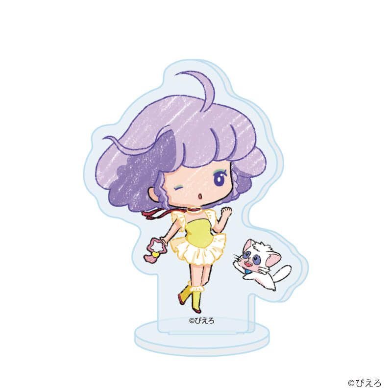 アクリルぷちスタンド「ぴえろ魔法少女シリーズ」01/コンプリートセット(全5種)(グラフアートイラスト)