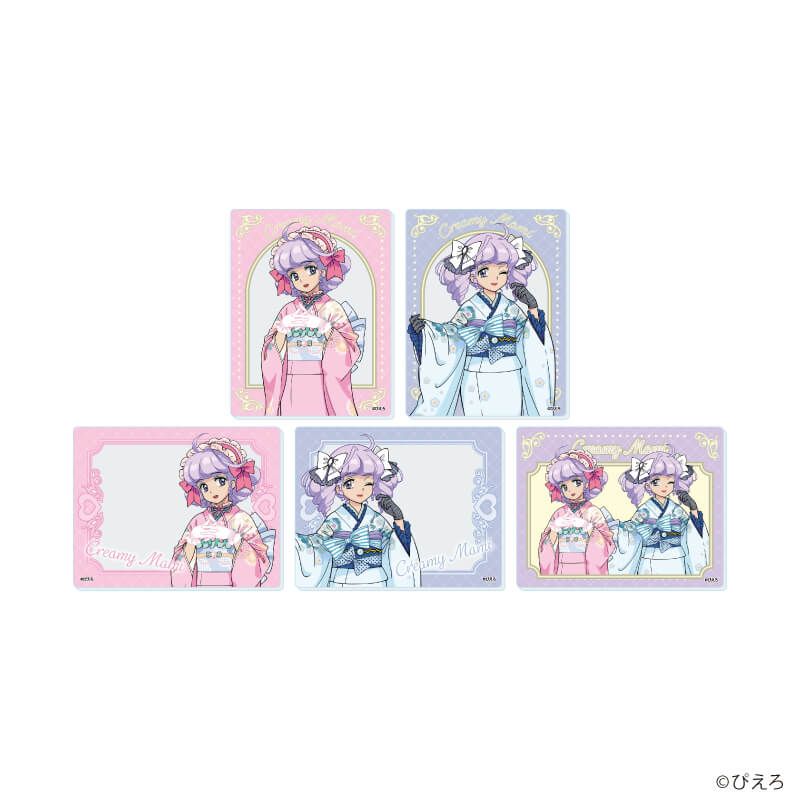 アクリルカード「ぴえろ魔法少女シリーズ」01/コンプリートセット(全5種)(描き下ろしイラスト)