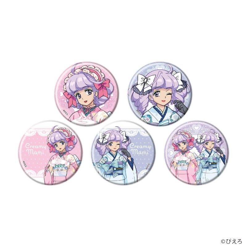 缶バッジ「ぴえろ魔法少女シリーズ」01/コンプリートセット(全5種)(描き下ろしイラスト)