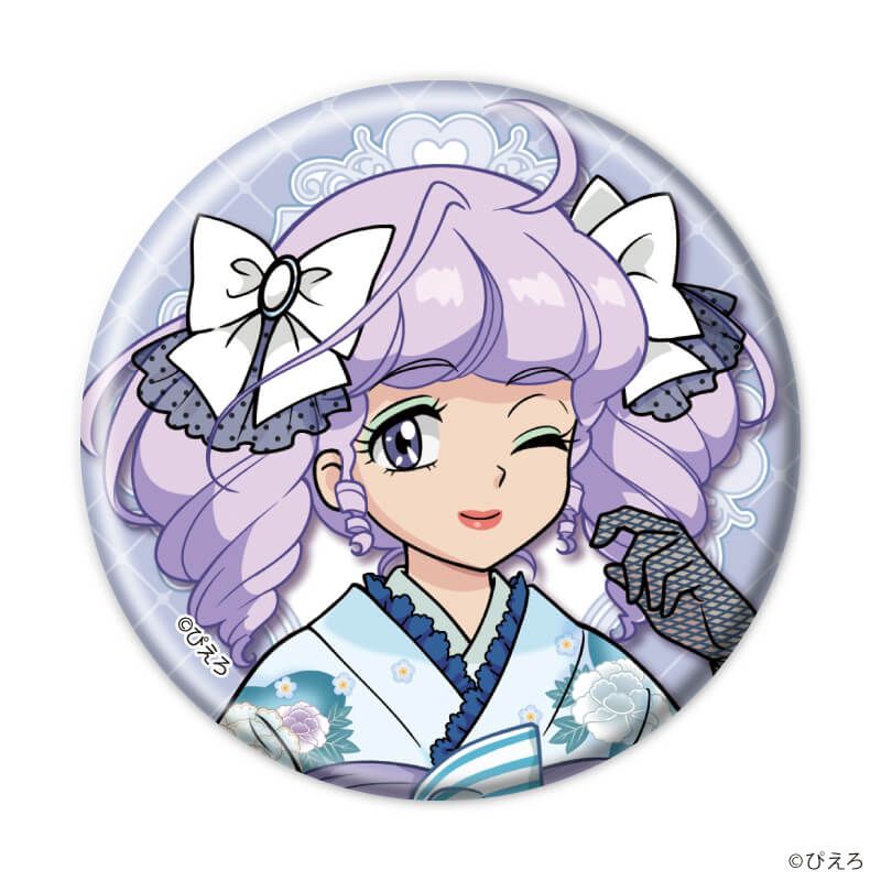 缶バッジ「ぴえろ魔法少女シリーズ」01/コンプリートセット(全5種)(描き下ろしイラスト)