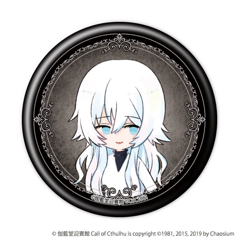 缶バッジ「タナトスは死に何を想う」01/ブラインド(8種)(グラフアートイラスト)