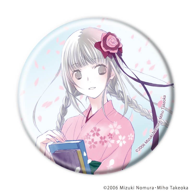 缶バッジ「“文学少女”シリーズ」01/ブラインド(5種)(公式&描き下ろしイラスト)