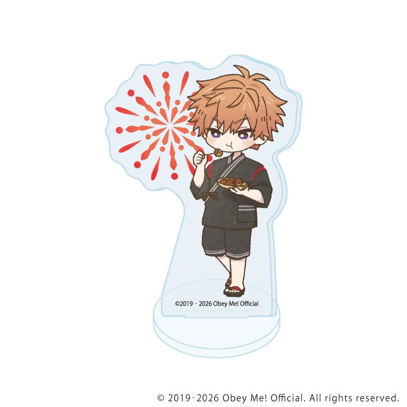 アクリルぷちスタンド「Obey Me! Nightbringer」25/コンプリートセット(全7種)(レトロアートイラスト)