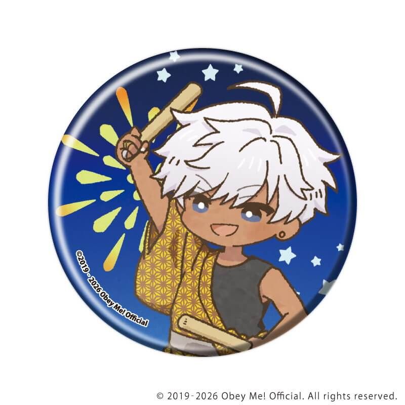 缶バッジ「Obey Me! Nightbringer」53/コンプリートセット(全7種)(レトロアートイラスト)