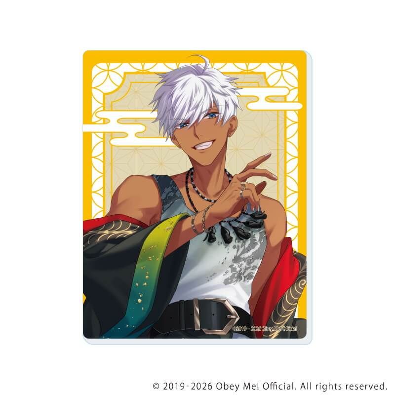 アクリルカード「Obey Me! Nightbringer」27/コンプリートセット(全7種)(描き下ろしイラスト)