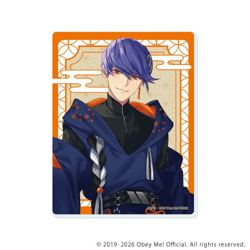アクリルカード「Obey Me! Nightbringer」27/コンプリートセット(全7種)(描き下ろしイラスト)