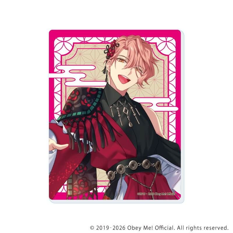 アクリルカード「Obey Me! Nightbringer」27/コンプリートセット(全7種)(描き下ろしイラスト)
