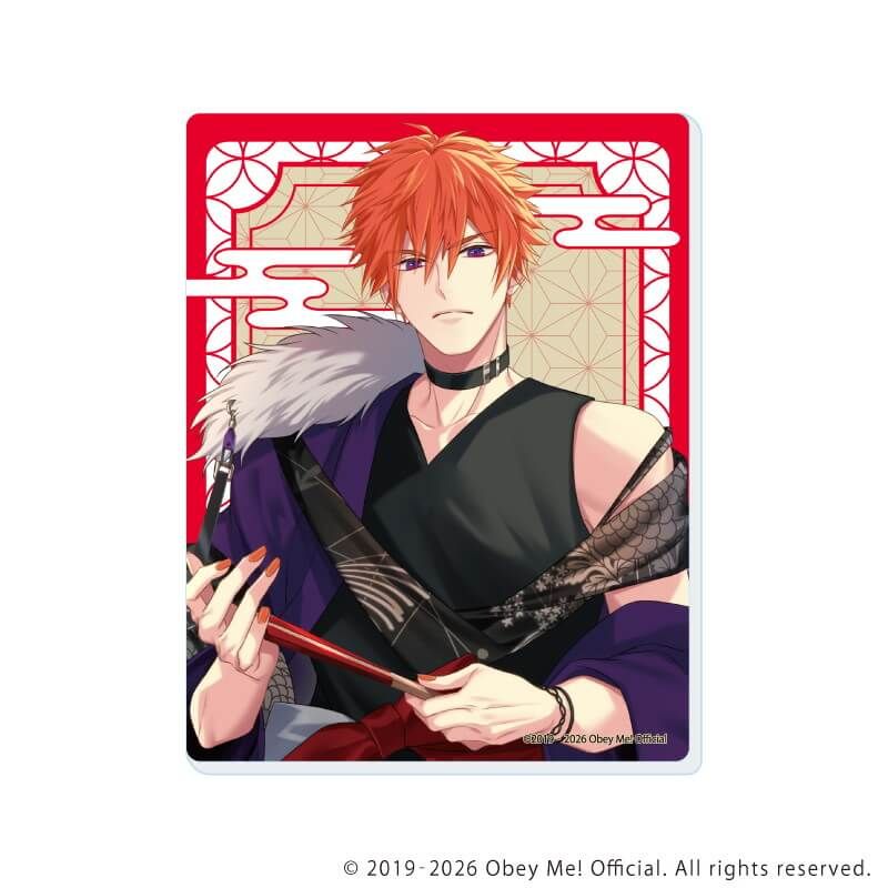 アクリルカード「Obey Me! Nightbringer」27/コンプリートセット(全7種)(描き下ろしイラスト)