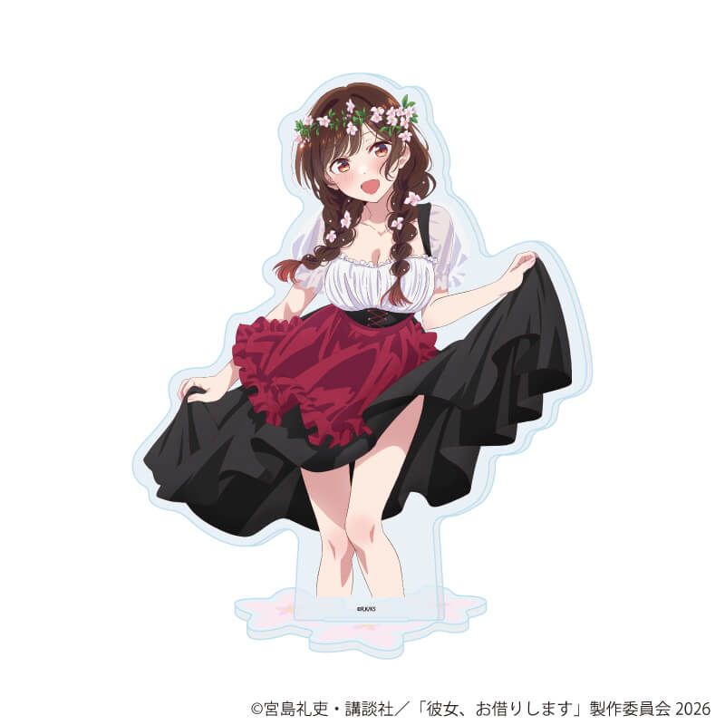 アクリルスタンド「TVアニメ『彼女、お借りします』」42/水原千鶴(公式イラスト)