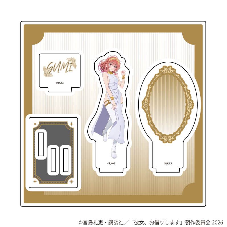 アクリルスタンドプレート「TVアニメ『彼女、お借りします』」31/桜沢 墨 女神ver.(描き下ろしイラスト)