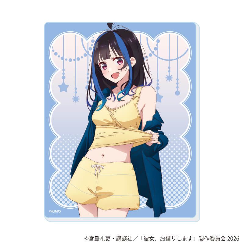 アクリルカード「TVアニメ『彼女、お借りします』」28/八重森みにセット コンプリートセット(全5種)(公式&描き下ろしイラスト)