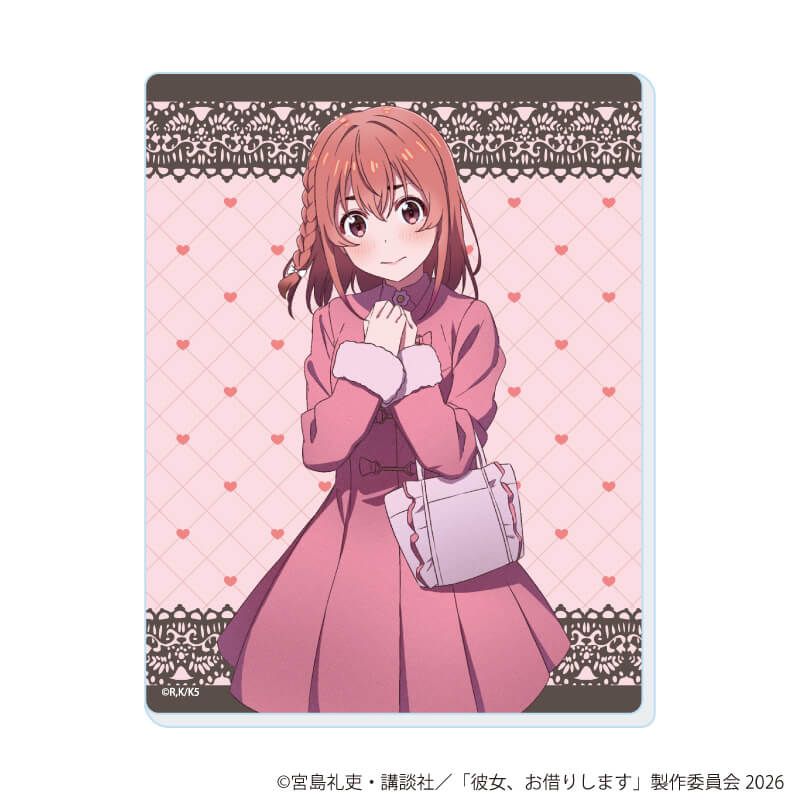アクリルカード「TVアニメ『彼女、お借りします』」27/桜沢 墨セット コンプリートセット(全8種)(公式&描き下ろしイラスト)