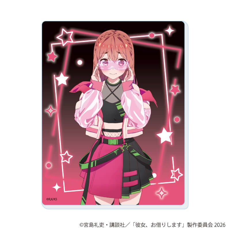 アクリルカード「TVアニメ『彼女、お借りします』」27/桜沢 墨セット コンプリートセット(全8種)(公式&描き下ろしイラスト)