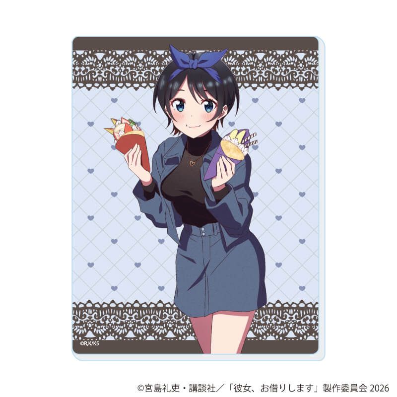 アクリルカード「TVアニメ『彼女、お借りします』」26/更科瑠夏セット コンプリートセット(全9種)(公式&描き下ろしイラスト)
